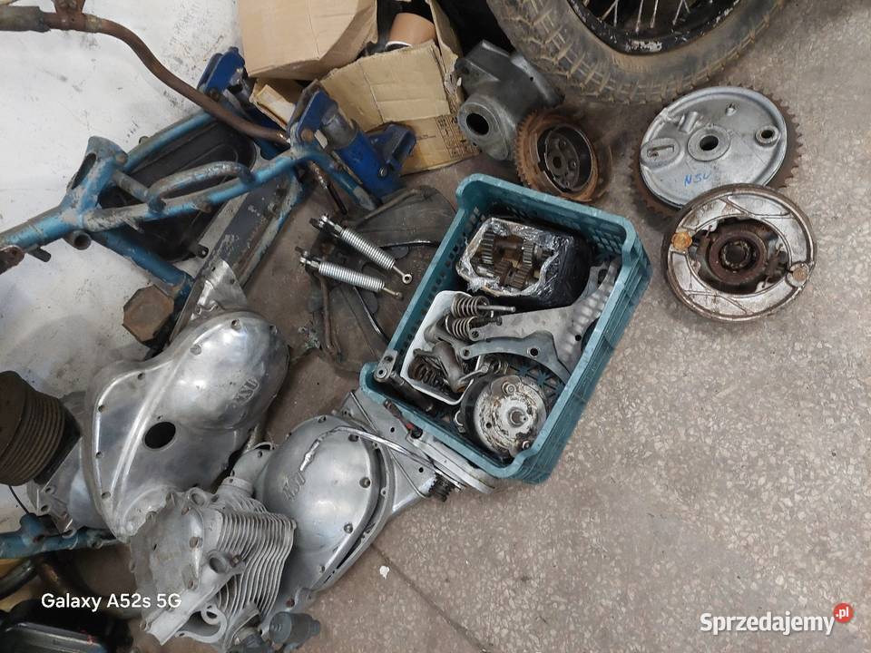 Nsu 350 konsul w częściach junak bmw Toruń