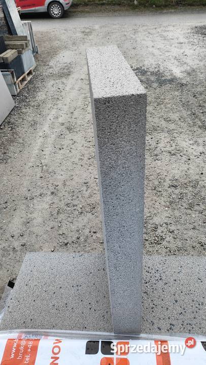 Płytka betonowa palisada stopień lewitujący blok