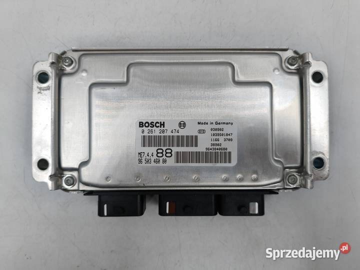 Sterownik Silnika Peugeot 307 16 16v 9650346080 osobowe Wyszków