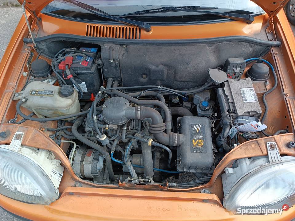 Fiat Seicento Young 1999 na alusach nowy Mocny Świecie