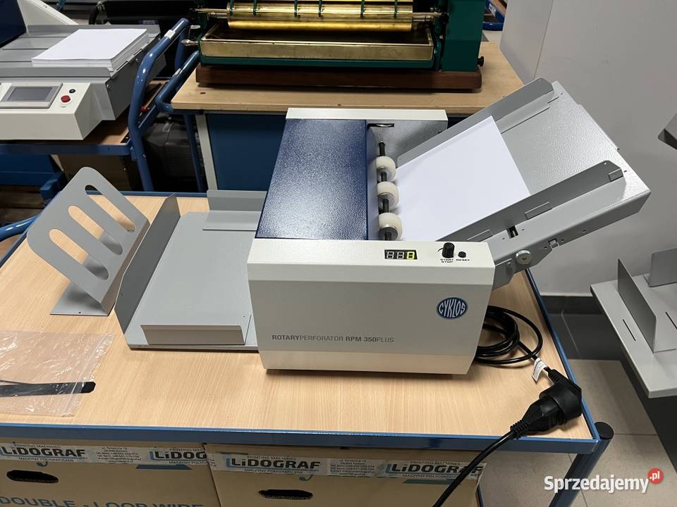Automatyczna perforówka rotacyjna Cyklos RPM 350 Radom
