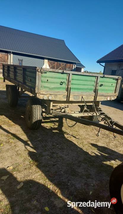Przyczepa rolnicza kaczuszka zarejestrowana nieuszkodzony Przyczepy rolnicze Biłgoraj