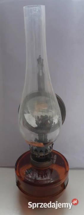 Stara PRLowska lampa naftowa produkcji polskiej łódzkie Łódź