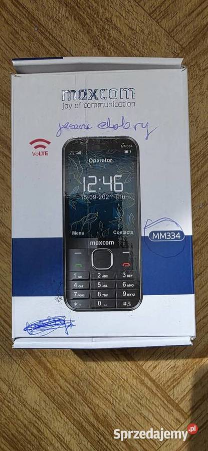 Sprzedam używany telefon MAXCOM MM334 dobrze