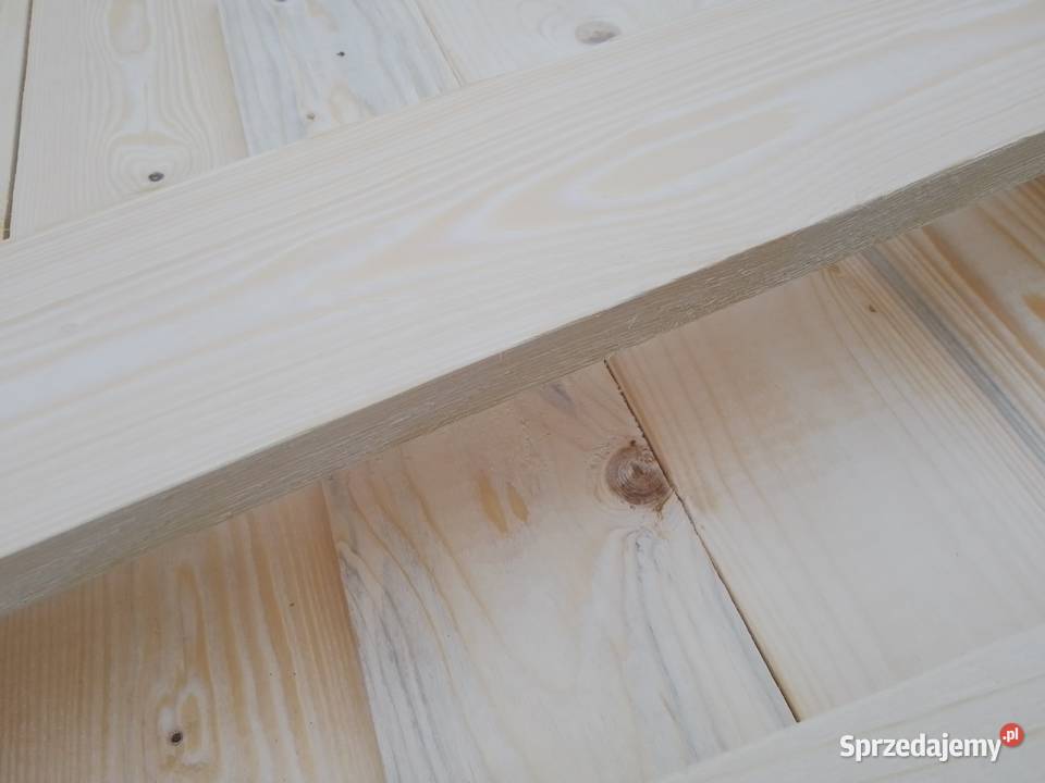 Naturalne drewniane deski heblowane świerk Łódź