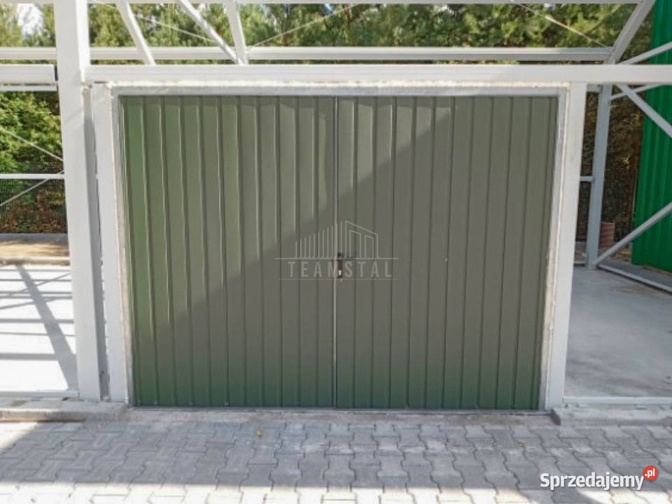 Bramy garażowe na wymiar dwuskrzydłowe ocieplone Dąbrowa Górnicza sprzedam