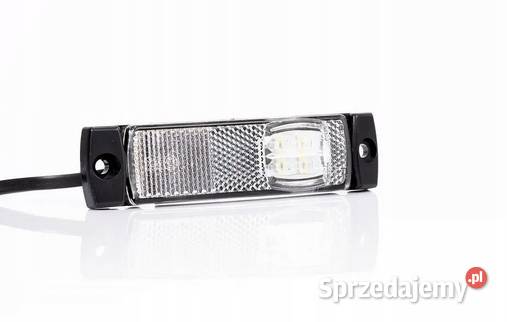 Lampa Obrysowa Led BIAŁA PRZÓD obrysówka FT18B Oświetlenie Godzianów