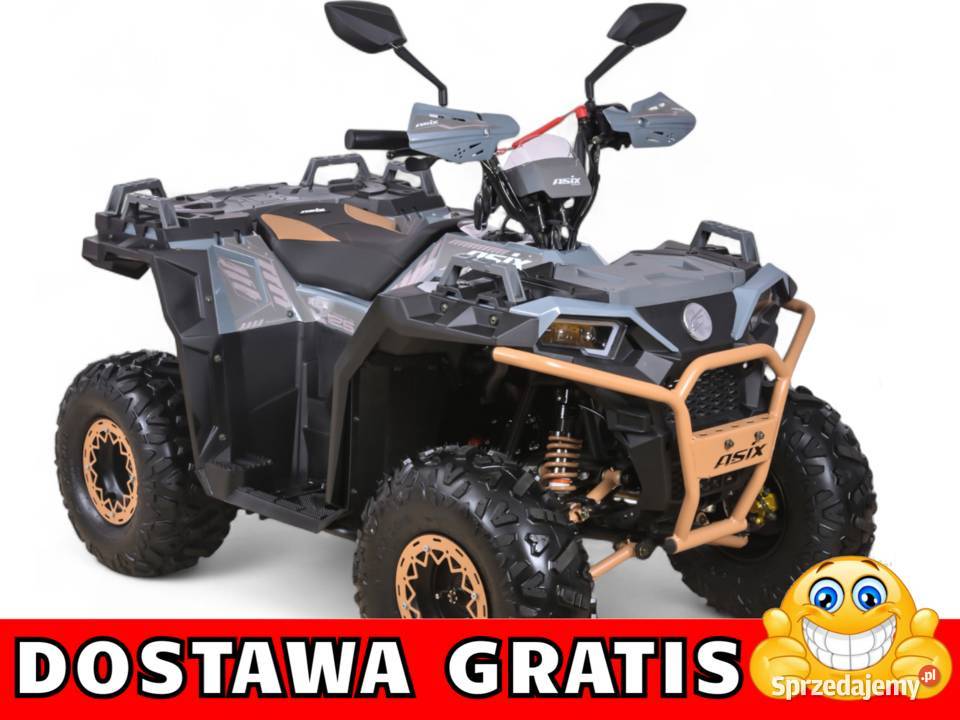 Dostawa Quad ASIX GRIZZLY 125 cc Mocny Promocja mazowieckie Ciechanów