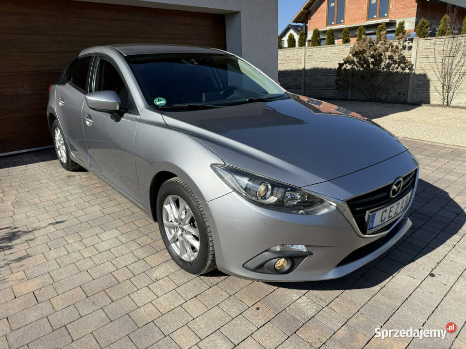 Mazda 3 15 22 diesel ładna zadbana III 2013 czujnik deszczu Konradów
