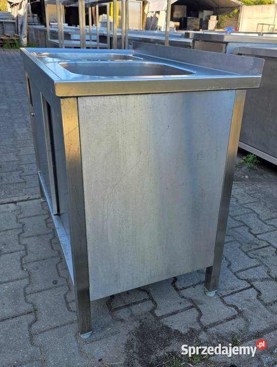 Zlew Basen 2 Komorowy z Szafką 1106085 M1822 N Gastronomia Nowe Skalmierzyce