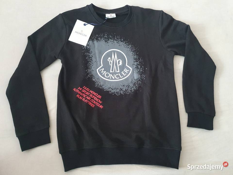 NOWA męska bluza Moncler bluzka sportowa L Rozmiar L pomorskie