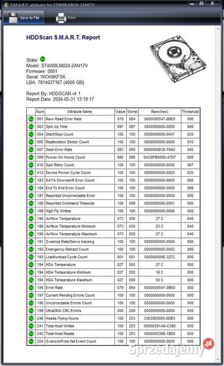 Dysk zewnętrzny Seagate 4TB HDD 25 cala Tomaszów Lubelski