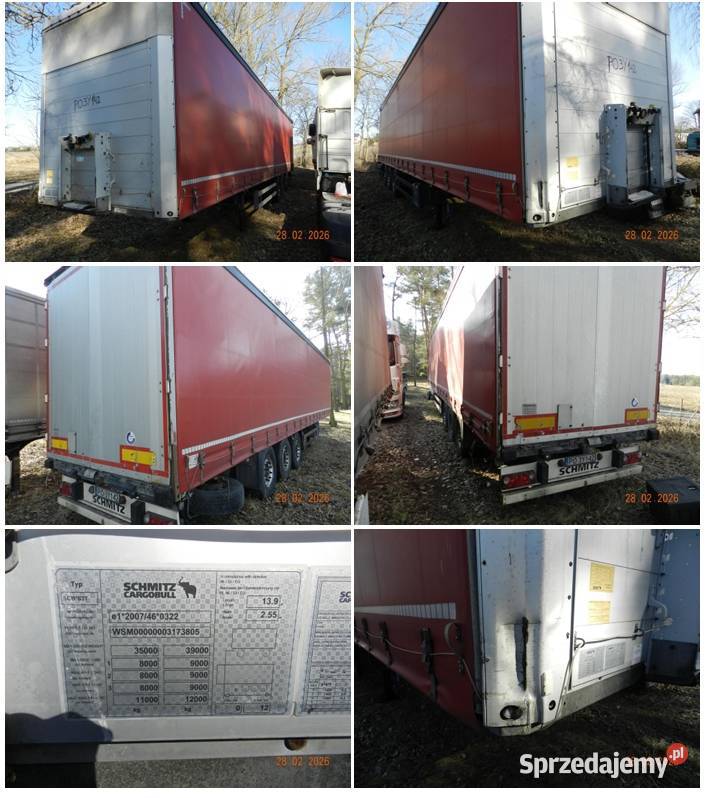 Naczepa SCHMITZ SCS 24 350t Schmidt Nowiny sprzedam