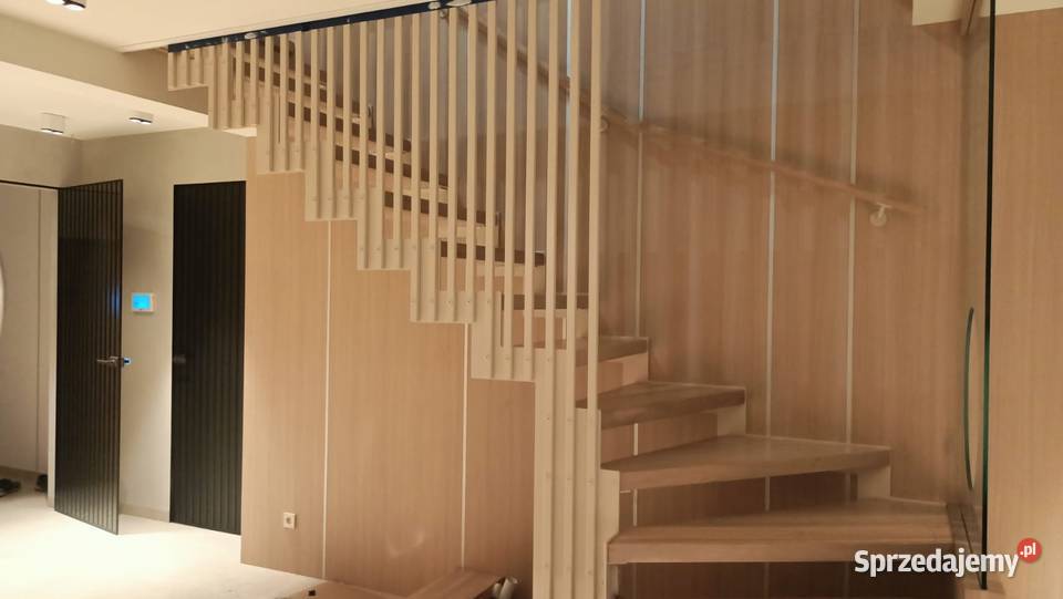 Schody stalowe policzkowe nowoczesne pomorskie Tczew