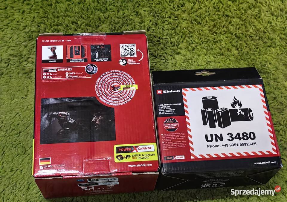 Klucz udarowy Einhell Professional Profesjonalna Inczew