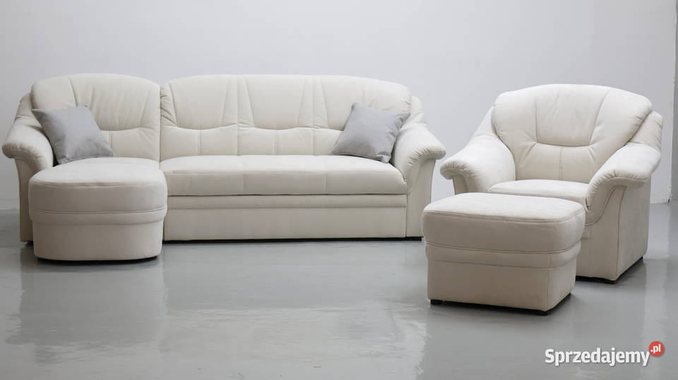 TŁG DESIGN NAROŻNIK funkcja spania fotel PUFA wielkopolskie