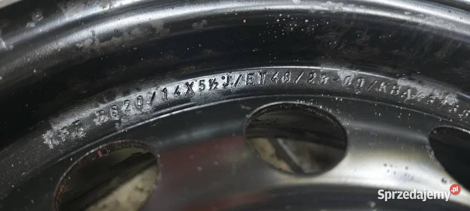 Felgi stalowe 4x1143 r14 et48 Mitsubishi Samochodowe Kraków