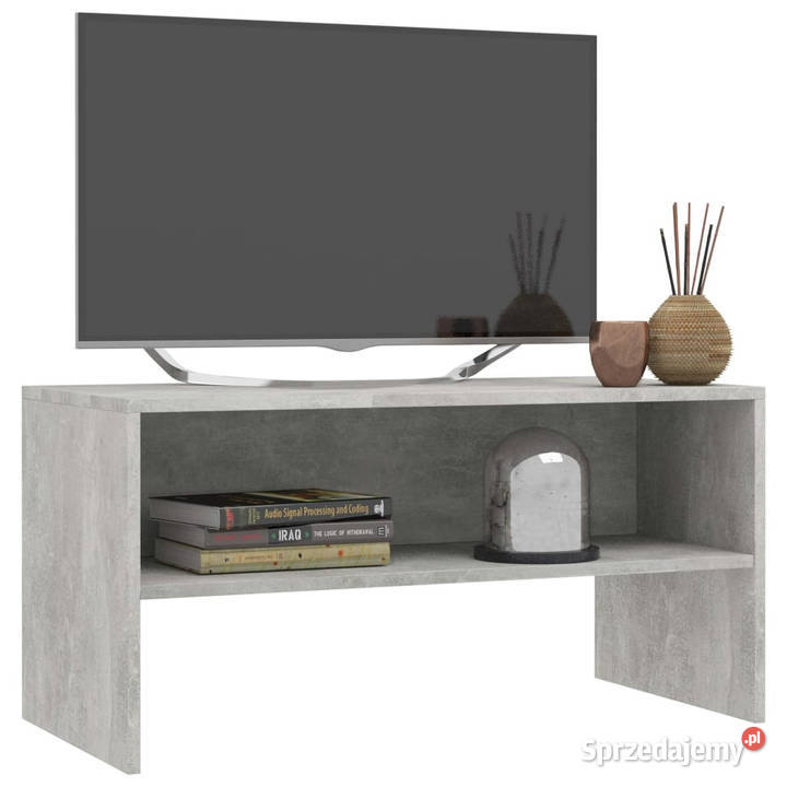 Szafka pod TV betonowy szary 80x40x40 WM800058 RTV Warszawa