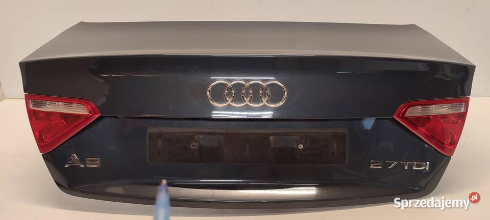 AUDI A5 8T COUPE KLAPA BAGAŻNIKA LZ7H 2009 dolnośląskie