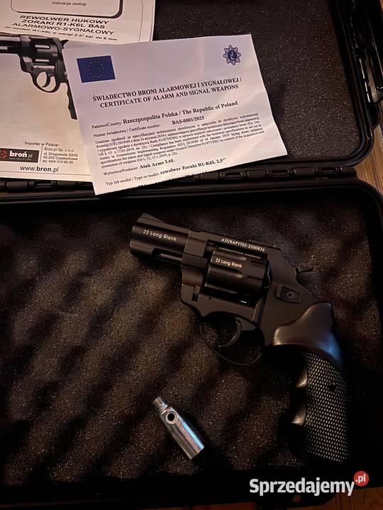 Pistolet hukowy rewolwer Zoraki k6l mazowieckie Warszawa