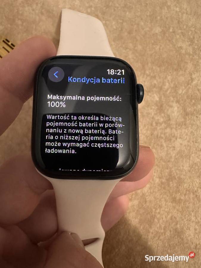 Apple Watch Series 8 45 mm GPS stan igła