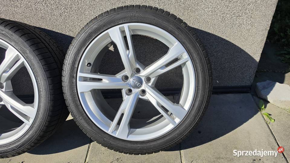 Koła zimowe Alufelgi AUDI 19 Oryginalne Opony śląskie Ruda Śląska sprzedam