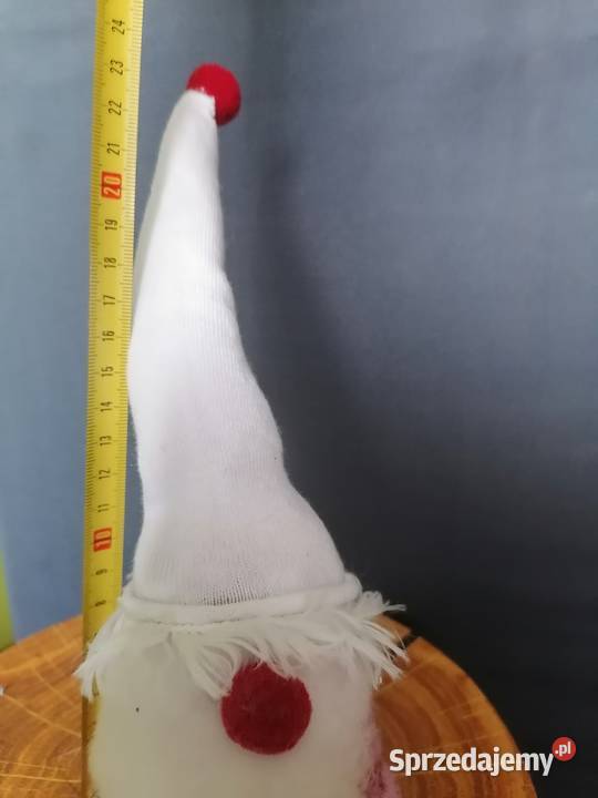 Skrzat gnom święta krasnal maskotka wielokolorowy Dekoracje i ozdoby mazowieckie