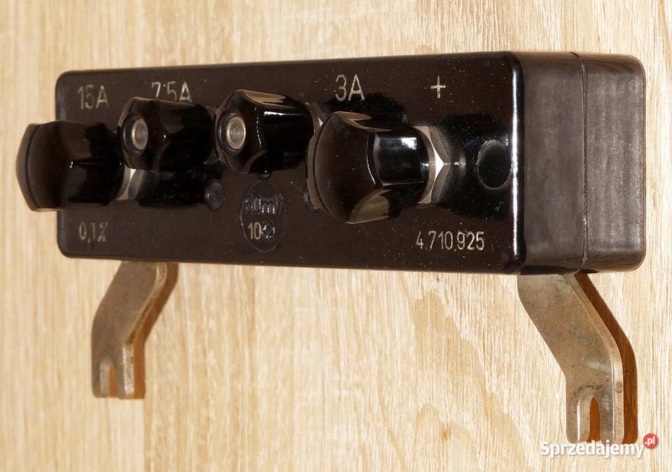 Bocznik prądowy pomiarowy laboratoryjny 37515 A