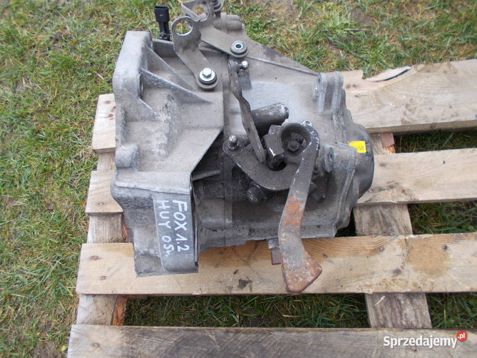 vw FOX 12 8v 05r skrzynia biegów HUY 02T301103L Motoryzacja Zamość sprzedam