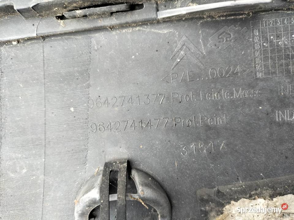 ZDERZAK TYŁ TYLNY CITROEN C3 PLURIEL 9642741377 Kamień-Kolonia