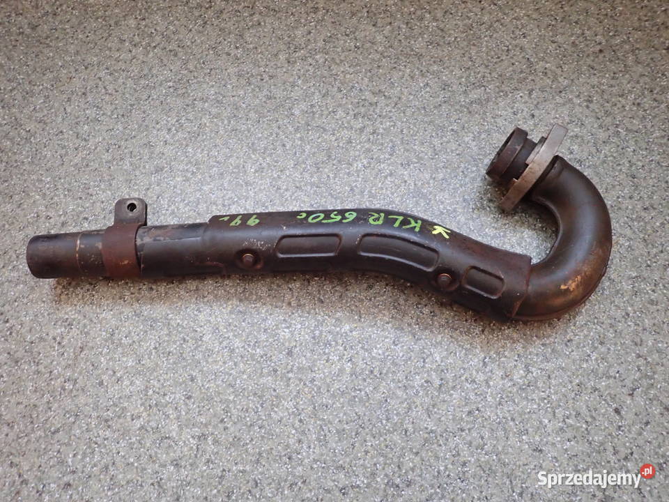 Kolanko Kolektor Wydechowy Osłona Kawasaki KLR Strzelce Krajeńskie sprzedam
