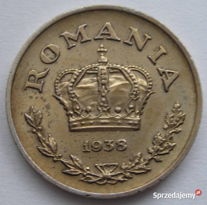RUMUNIA 1 LEU 1938 KUKURYDZA STAN 12 Łódź