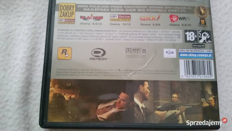 PAYNE ANTOLOGIA PC DVDROM lubelskie Puławy sprzedam