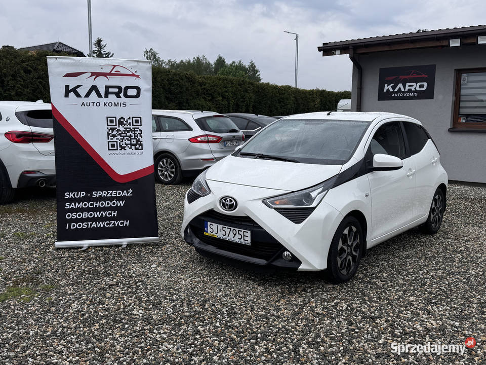 Toyota Aygo 2020r Gwarancja przyciemniane szyby Paniówki