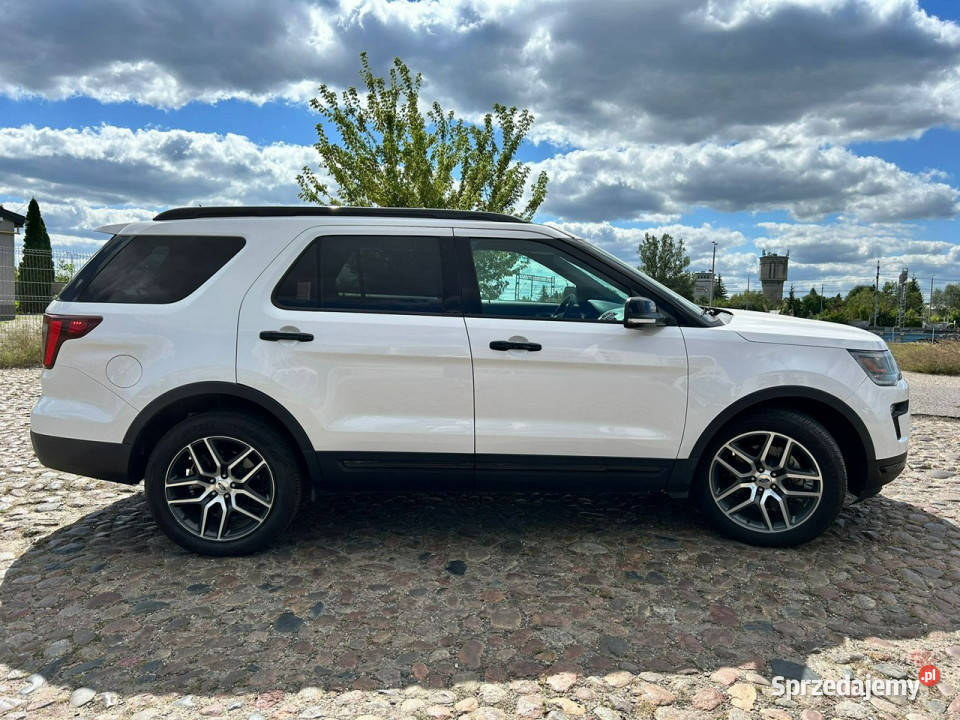 Ford Explorer 4x4 w bogatej wersji Sport IV autoalarm Siedlce
