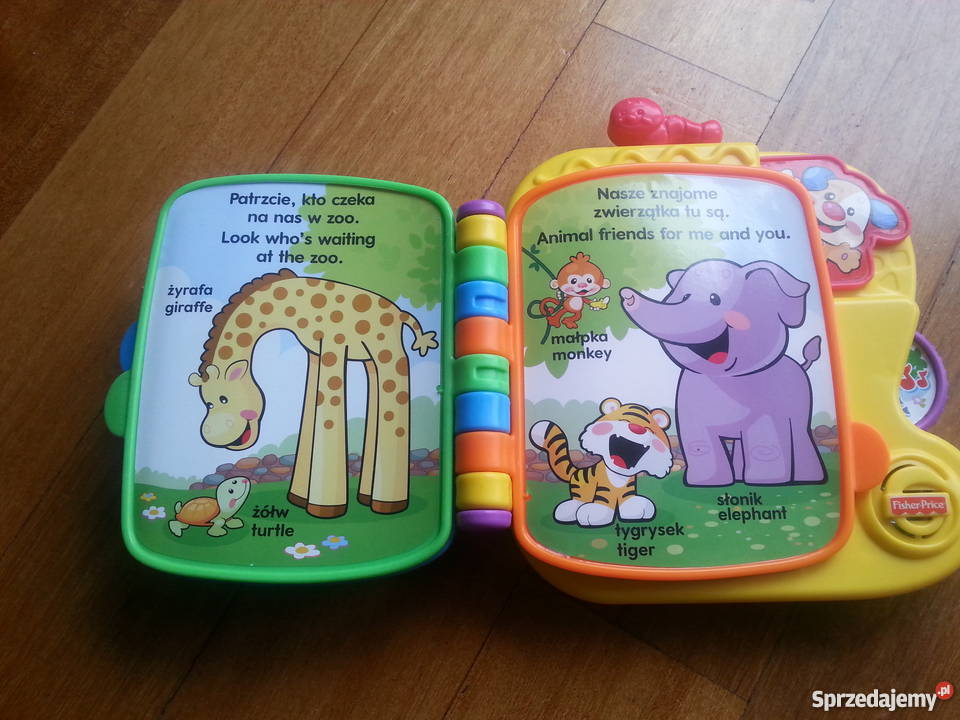 Fisher Książka szczeniaka o zwierzaczkach Fisher Price Mysiadło