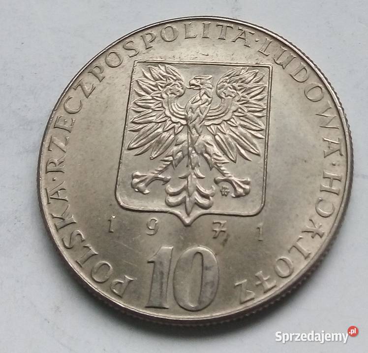 POLSKA10 1971 rCuNiFAO Numizmatyka Legionowo
