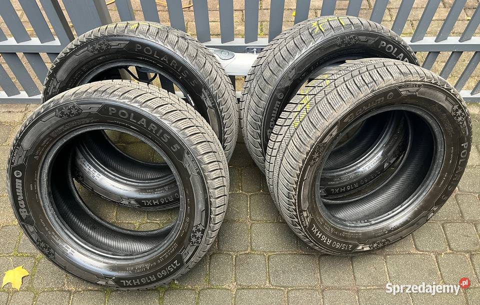 4 opony zimowe Barum Polaris 5 21560 R16 zima mazowieckie Pruszków