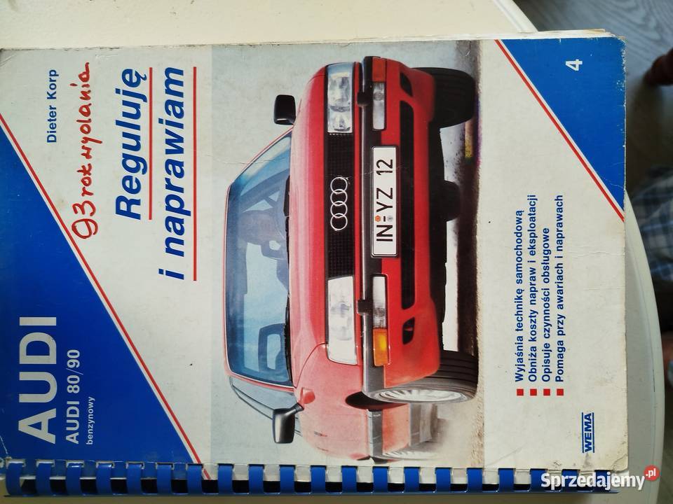 Unikatowe książki napraw samochodów 1901do 1985