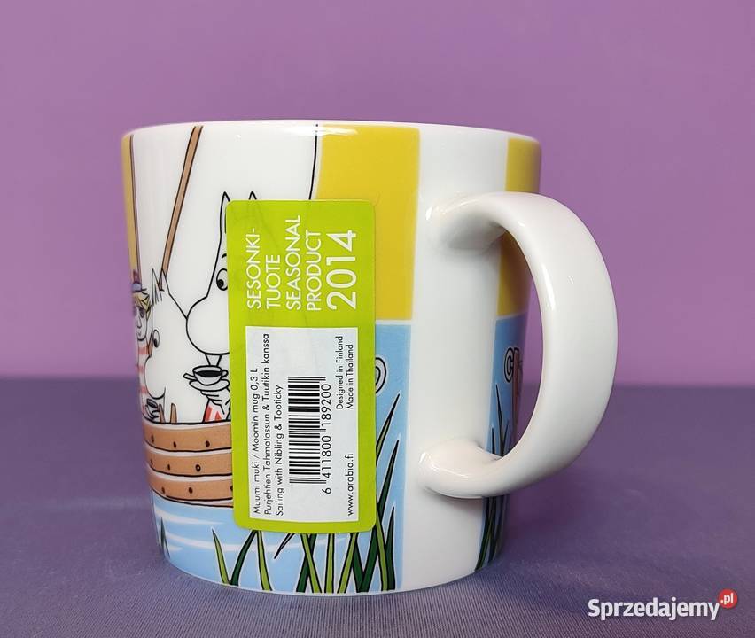 Muminki KUBEK Moomin Arabia Finland sezon LATO Pozostałe