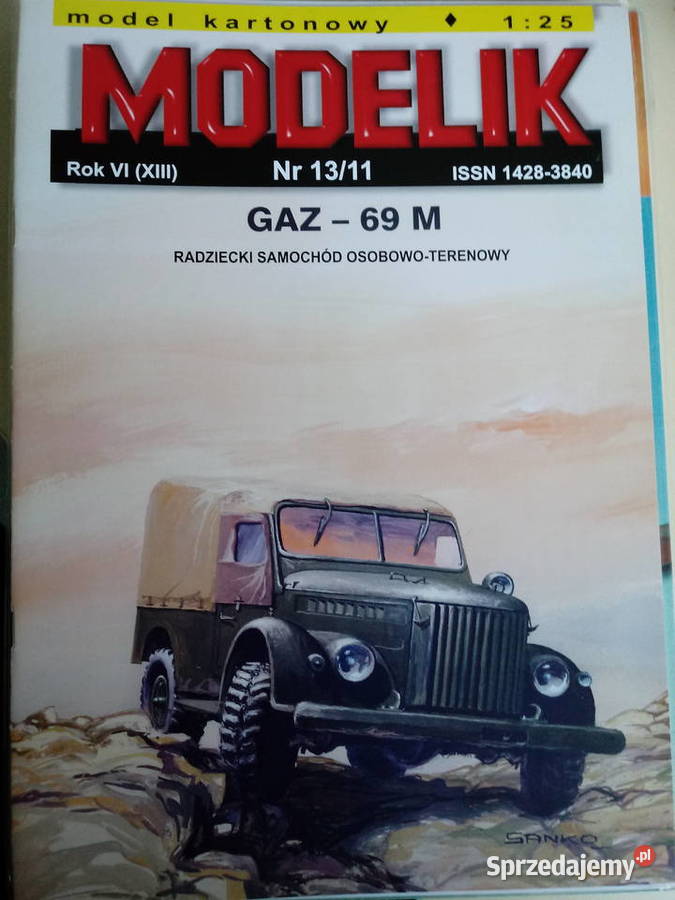 Modelik 1698 GAZ69 M Rzeszów