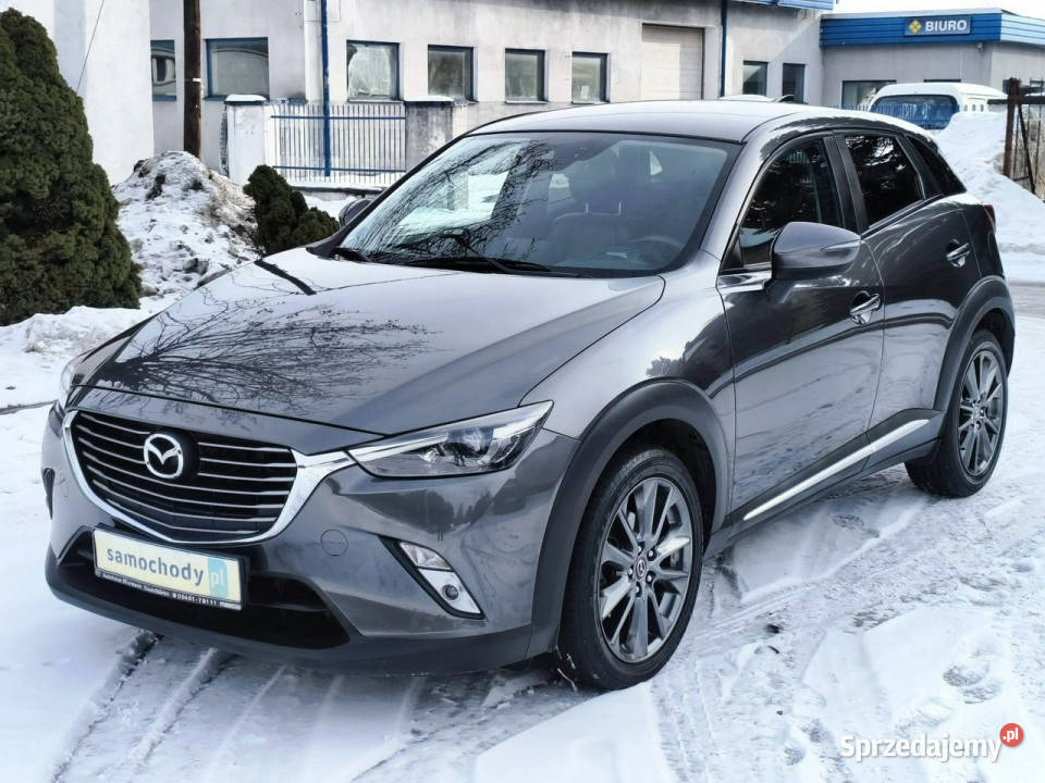 Mazda CX3 Automat bezwypadkowy Kizoku Intense serwisowany w ASO lubelskie sprzedam