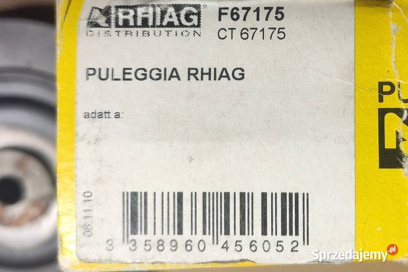 Koło pasowe Fiat 46742883 Alfa 60816824 Opel Części Tychy