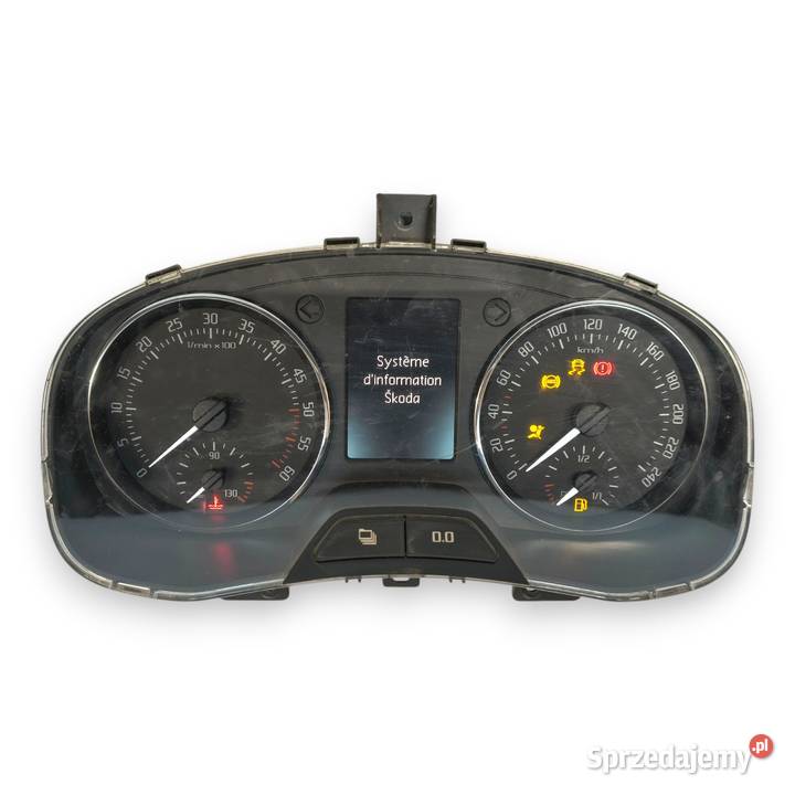 LICZNIK ZEGARY 5J0920841D Skoda Roomster 16 TDI osobowe Chełm