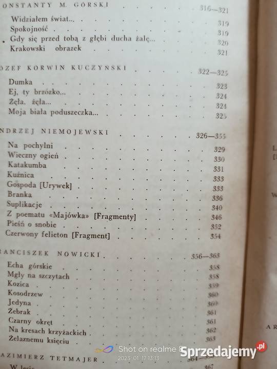 Wiersze polskie wybór poezji Tuwima unikat Warszawa