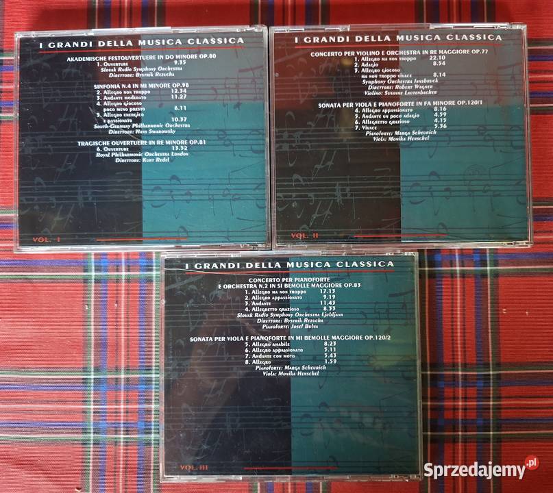 I Grandi Della Musica Classica 3CD Płyty i kasety małopolskie Kraków
