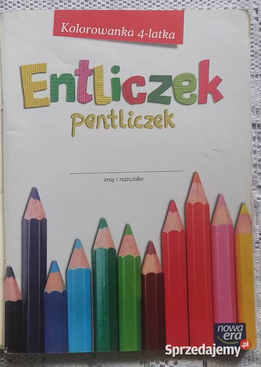 Entliczek Pentliczek Dla 4 Latków Entliczek pentliczek kolorowanka 4-latka Małkinia Górna - Sprzedajemy.pl