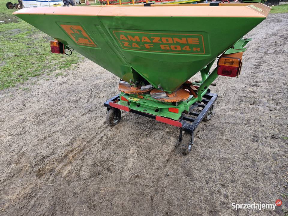 Rozsiewacz nawozu amazone zaf 604r Rozsiewacze nawozów