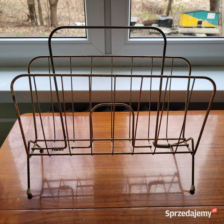 metalowy w stanie idealnym gazetownik śląskie Gliwice