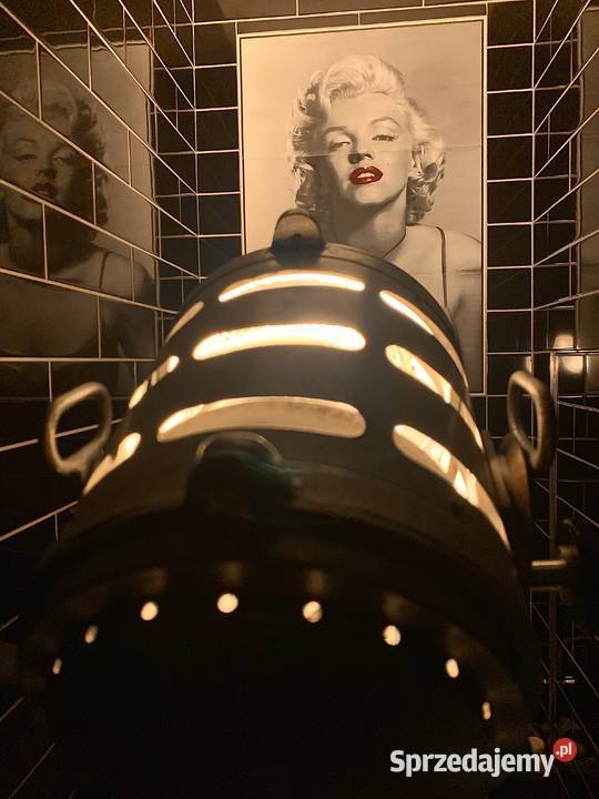 Lampa loft PRL teatralno filmowa Poznań